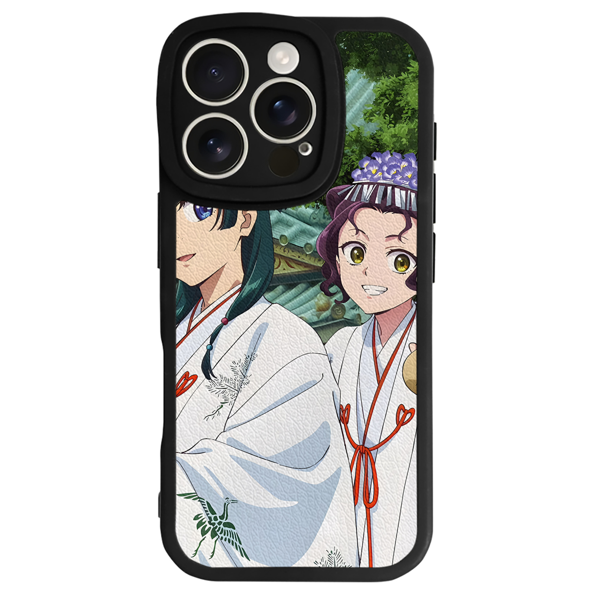 （画像用） 薬屋のひとりごと The Apothecary Diaries 【iPhone 16シリーズ対応】シリコンスマホケース（レザー調） 材質：シリコン